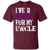 Image of Alzheimer's Awareness T-shirt I Wear Purple For My Uncle