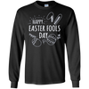Image of Funny Happy Easter 2018 April Fools Day Long Sleeve Shirt