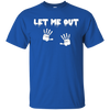 Image of « Let Me Out » Grossesse Halloween Funny T-Shirt