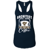 Image of Architect Fueled By Coffee Funny Long Sleeve T-Shirt