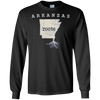Image of Arkansas Roots Long Sleeve T-shirt, Love Home Native State