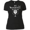 Image of Witchy My Broomstick Runs on Wine T-Shirt