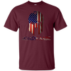 Image of American Spartan Warrior Molon Labe Flag T-Shirt