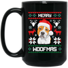 Image of Amstaff Merry Woofmas Christmas Gift T-Shirt