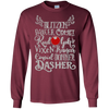 Image of Santa's Reindeer Rudolph List Christmas Sweater Gift T-Shirt