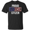 Image of American citizenship gifts flag apparel US citizen t shirt