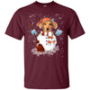 Image of Christmas Snowman Dachshund Funny T-shirt