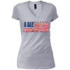 Image of American US Flag Veteran Gift Long Sleeve Shirt for Patriots
