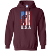 Image of American Flag Long Sleeve Shirt Hunting 4th of July USA Gift