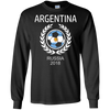 Image of Argentina Soccer Team Russia 2018 T Shirt Football Fan