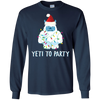 Image of Christmas Yeti To Party T-Shirt Cute Yeti for Christmas Tee