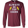 Image of Always Go Top Corns T-shirt Hockey Long Sleeve Tee