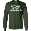 Image of Sarcastic Bitcoin T-shirt BTC is the new Gold
