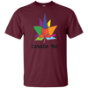 Image of Abstract Canada 150 Novelty Tshirt