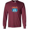 Image of Route de l'Arizona 66. Retro, Vintage, Distressed Grunge Tee