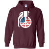 Image of America Peace Grenade - Military Freedom Shooting Gun TShirt