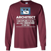 Image of Architect Shirt I Can Explain It Occupation Novelty T-shirt