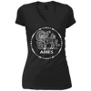 Image of Aries Zodiac Horoscope Birthday Astronomy Gift T-Shirt