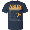 Image of Aries March 21 To April 20 Zodiac T Shirt