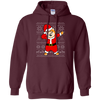 Image of Akita Dabbing Santa Claus Merry Xmas Japanese