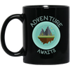 Image of Adventure Awaits Shirt Hiking Travel Mountain Tee Camping