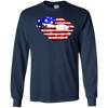 Image of American Flag Sexy Lips Shirt -July 4th Gift