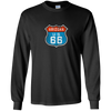 Image of Route de l'Arizona 66. Retro, Vintage, Distressed Grunge Tee