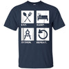 Image of Architect funny T Shirt Man Women Eat Sleep Design Tee