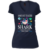Image of Assistant Teacher Shark Doo Doo Doo T-Shirt Gift