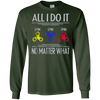 Image of All i do it spin spin spin no matter what T-shirt