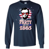 Image of Abraham Lincoln Shirt July 4th Party Like It's 1865 T Shirt