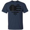 Image of America Flag Heart shirt - Patriotic 4th of July Tshirt