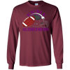 Image of Alzheimer Awareness Purple Ribbon T-Shirt For Football Fans