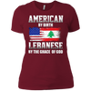 Image of American By Birth Lebanese By The Grace Of God T-shirt