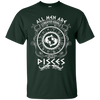 Image of All men are created equal Pisces Zodiac Sign T-Shirt