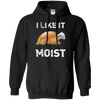 Image of "I Like It Moist" Funny Turkey Thanksgiving T-Shirt