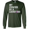 Image of Alzheimer's Awareness T-Shirt For Stepmother Purple Ribbon