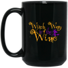 Image of Witch way to the wine shirt Party Halloween Wine lover shirt