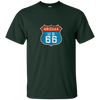 Image of Route de l'Arizona 66. Retro, Vintage, Distressed Grunge Tee