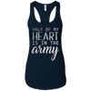 Image of Army Wife Shirt Girl , Half Of My Heart Is In The Army