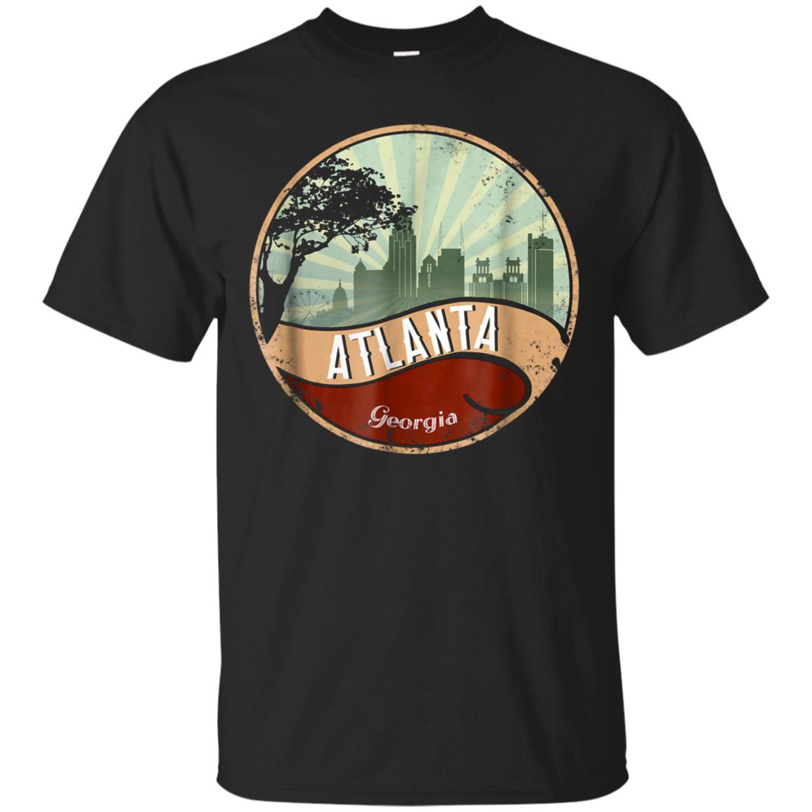Atlanta Vintage Retro Design City Style T-Shirt
