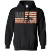 Image of American Flag Motocross BMX T-Shirt