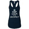 Image of Architect Keep Calm Funny Architect Gift T-Shirt
