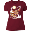 Image of Akita Dog Merry Christmas T Shirt