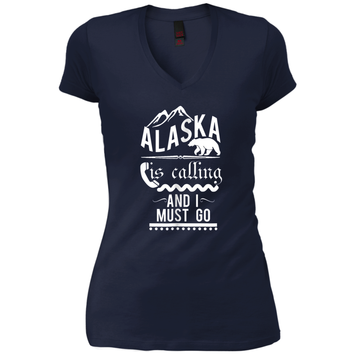 Alaska is Calling and I Must Go Shirt Funny Alaskan Gift