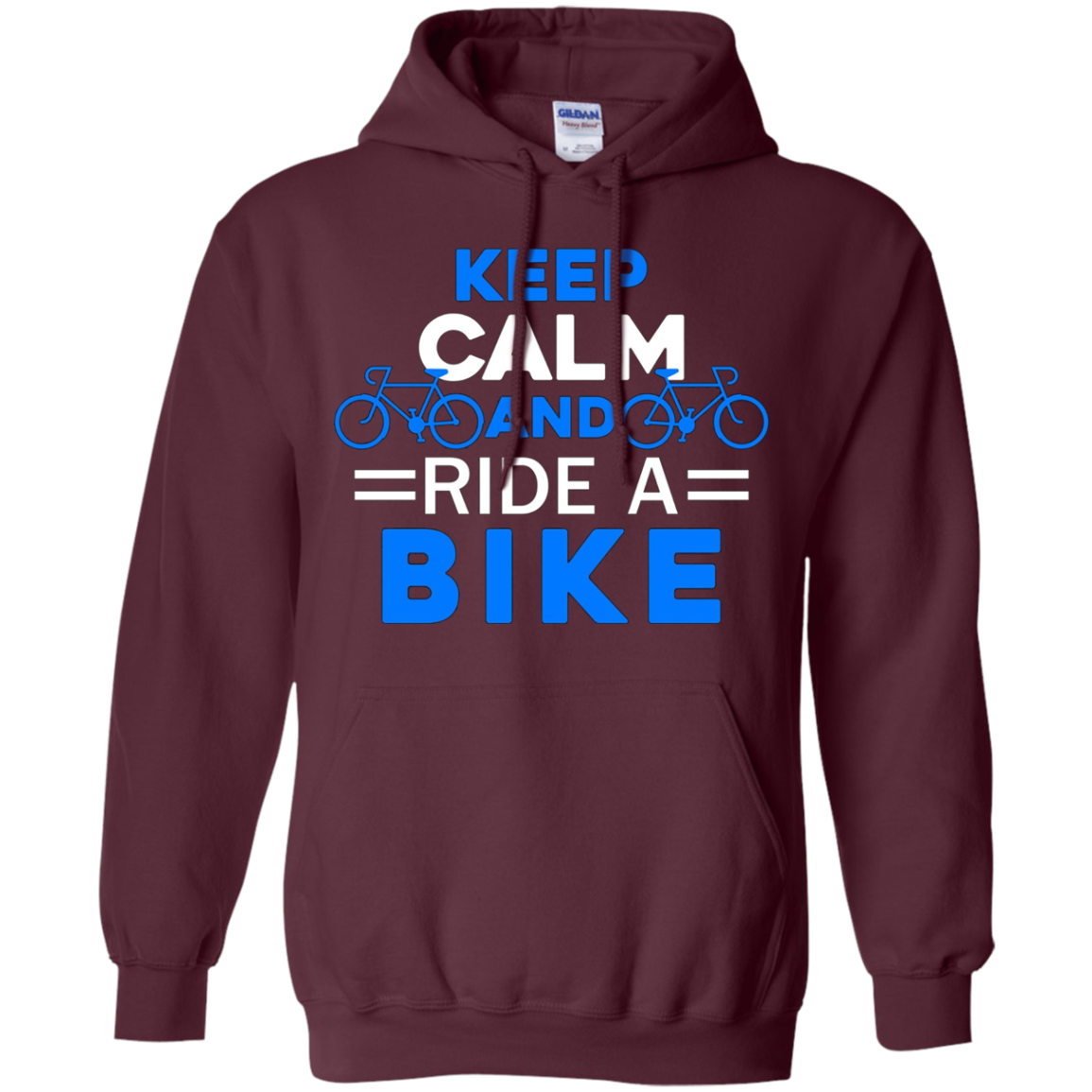 Bike Shirt - Keep Calm And Ride A Bike Tshirt