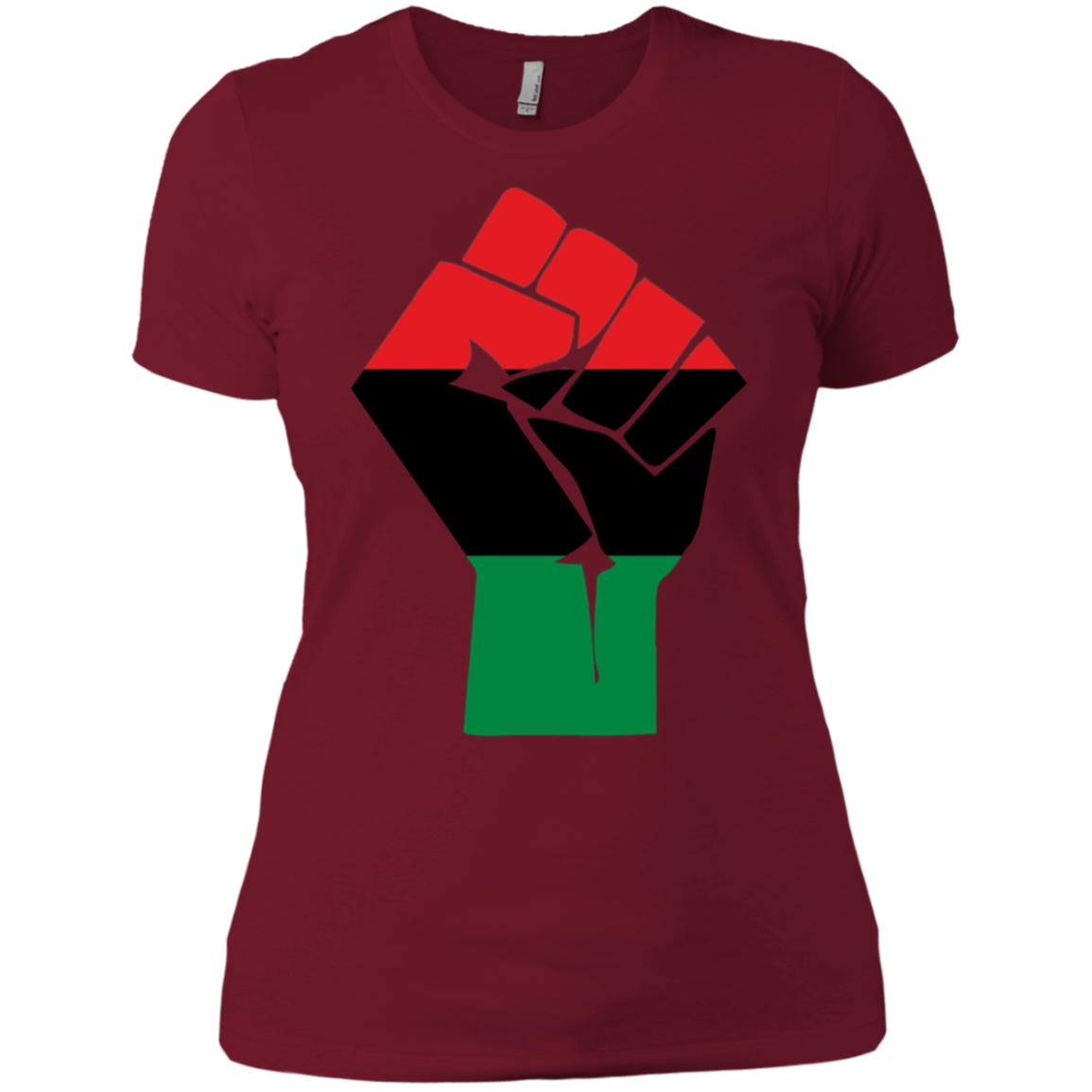 Afro-American Fist salute Shirt African Heritage Symbol Tee