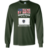 Image of American By Birth Proudly Raised In Massachusetts Flag Shirt