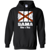 Image of Alabama Shirt Vintage Design Bama Born Bred Gift Long Sleeve