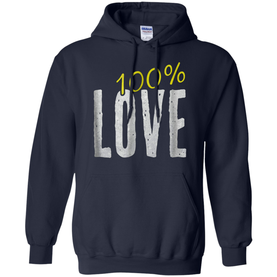 100% Love Lovely Design Fun Shirt